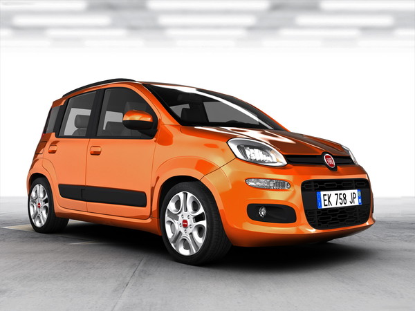 3d fiat car - Fiat Panda 2013 by Swan3DStudios
